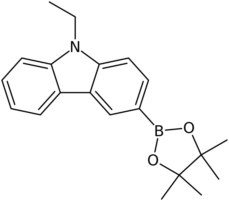 CAS: 1020657-86-6 | 9-Ethyl-3-(4,4,5,5-tetramethyl-[1,3,2]dioxaborolan-2-yl)-9H-carbazole, NX11438