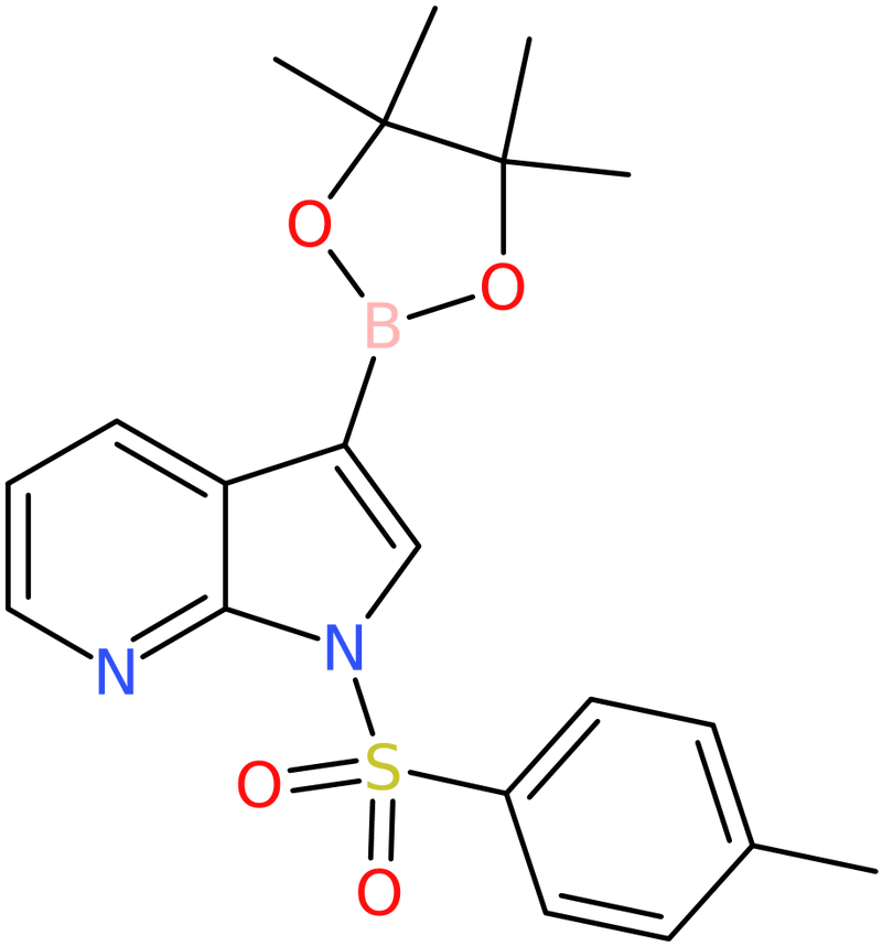 CAS: 866545-91-7 | 3-(4,4,5,5-Tetramethyl-1,3,2-dioxaborolan-2-yl)-1-tosyl-1H-pyrrolo[2,3-b]pyridine, >97%, NX64891