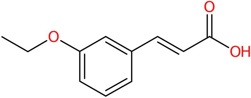 CAS: 188545-72-4 | trans-3-Ethoxycinnamic acid, NX31482