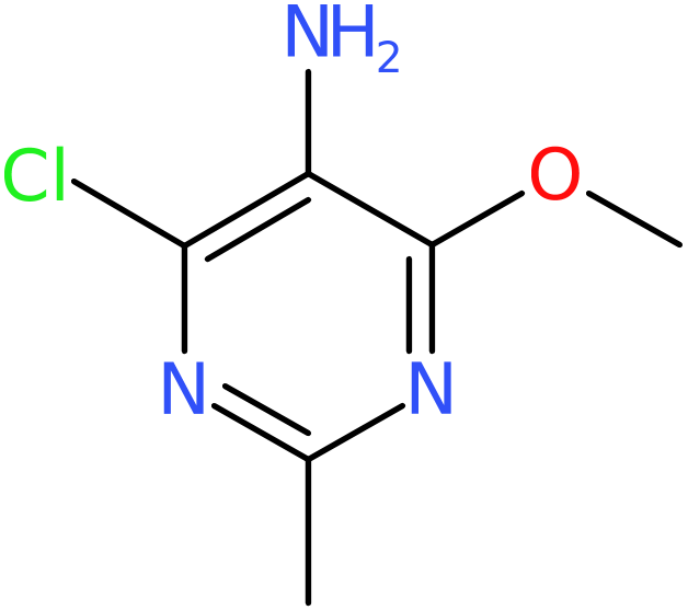 CAS: 88474-31-1 | 5-Amino-4-chloro-6-methoxy-2-methylpyrimidine, NX66239