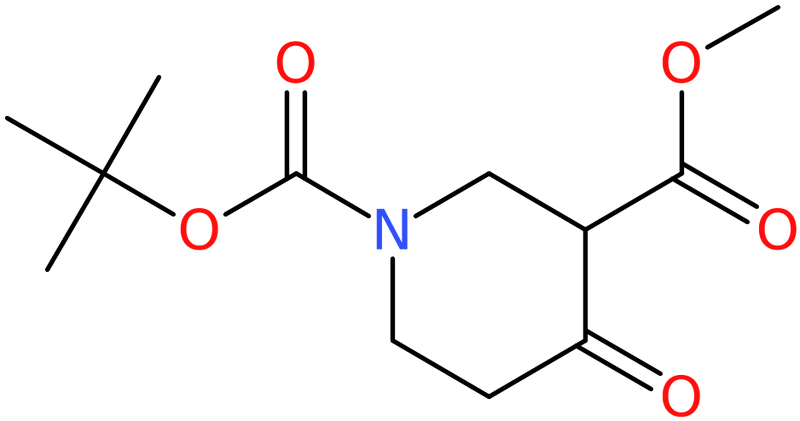 CAS: 161491-24-3 | 1-tert-Butyl 3-methyl 4-oxopiperidine-1,3-dicarboxylate, NX27213