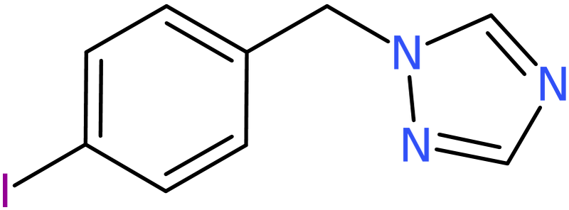 CAS: 864068-93-9 | 1-(4-Iodobenzyl)-1H-1,2,4-triazole, NX64733