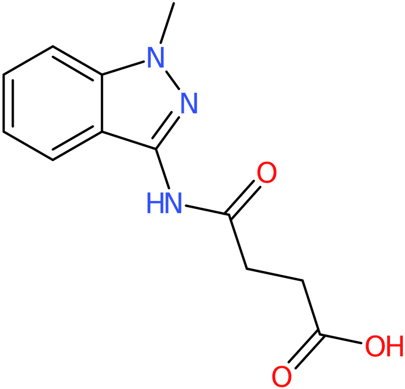 CAS: 1440535-79-4 | 4-[(1-Methyl-1H-indazol-3-yl)amino]-4-oxobutanoic acid, NX24437