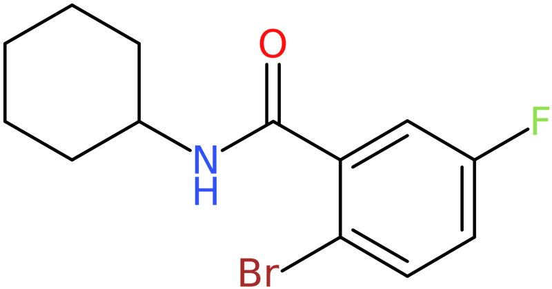 CAS: 951884-99-4 | 2-Bromo-N-cyclohexyl-5-fluorobenzamide, NX70687