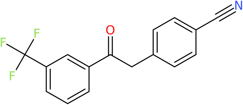 CAS: 146653-56-7 | 4-{2-Oxo-2-[3-(trifluoromethyl)phenyl]ethyl}benzonitrile, NX24962