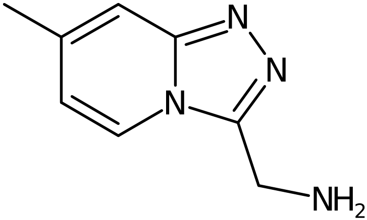 CAS: 1020033-70-8 | C-(7-Methyl-[1,2,4]triazolo[4,3-a]pyridin-3-yl)-methylamine, >95%, NX11404