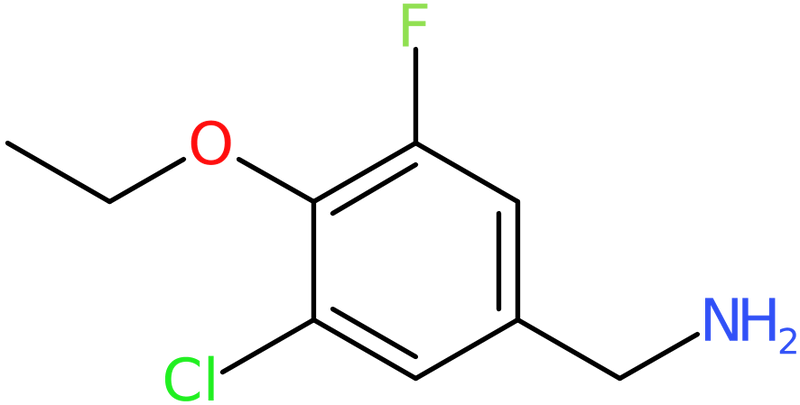 CAS: 1017779-02-0 | 3-Chloro-4-ethoxy-5-fluorobenzylamine, >97%, NX11176