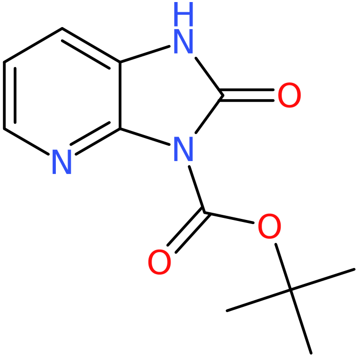 CAS: 1027159-01-8 | tert-Butyl 2-oxo-1,2-dihydro-3H-imidazo[4,5-b]pyridine-3-carboxylate, NX11641