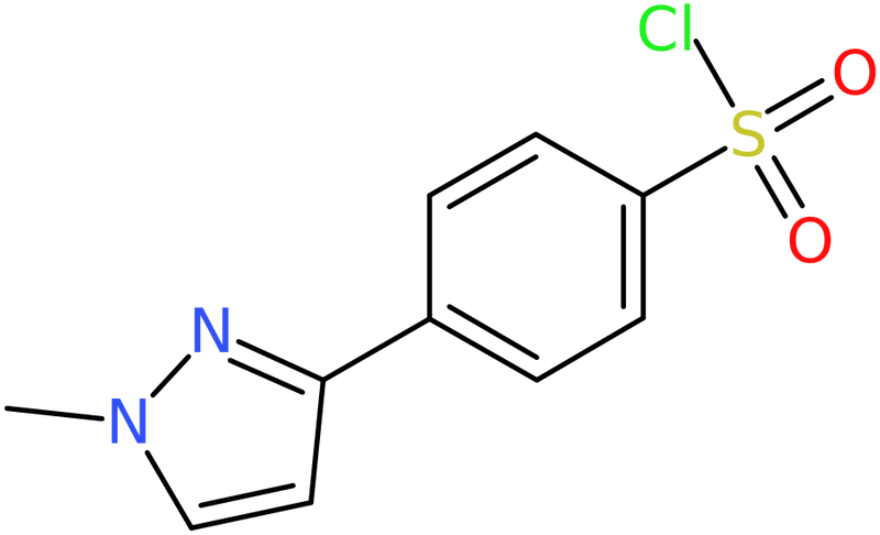 CAS: 916766-81-9 | 4-(1-Methyl-1H-pyrazol-3-yl)benzenesulphonyl chloride, NX68822