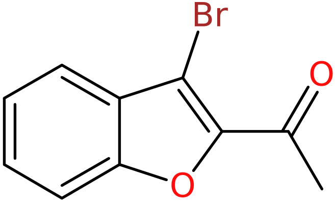 CAS: 99661-02-6 | 1-(3-Bromo-1-benzofuran-2-yl)ethan-1-one, >95%, NX71892