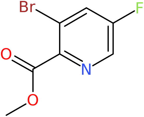 CAS: 1214337-00-4 | Methyl 3-bromo-5-fluoropyridine-2-carboxylate, NX17620