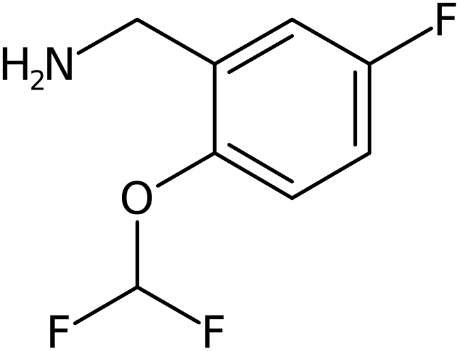 CAS: 1017779-46-2 | 2-(Difluoromethoxy)-5-fluorobenzylamine, >98%, NX11207