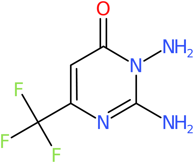 CAS: 95095-71-9 | 2,3-Diamino-6-(trifluoromethyl)pyrimidin-4(3H)-one, >97%, NX70595