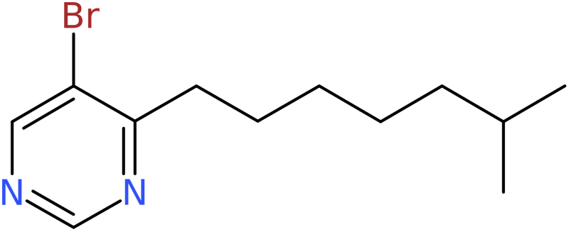 CAS: 951884-24-5 | 5-Bromo-4-(6-methylheptyl)pyrimidine, NX70655