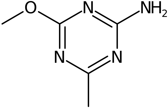 CAS: 1668-54-8 | 2-Amino-4-methoxy-6-methyl-1,3,5-triazine, >97%, NX27965