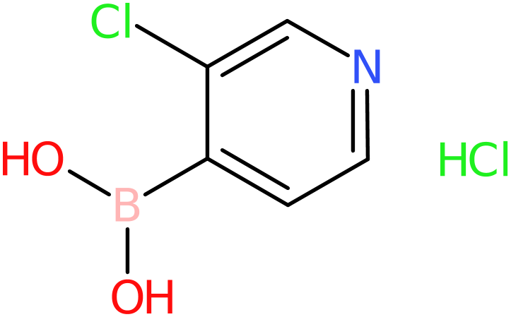 CAS: 2377605-75-7 | 3-Chloropyridine-4-boronic acid HCl, >96%, NX36562