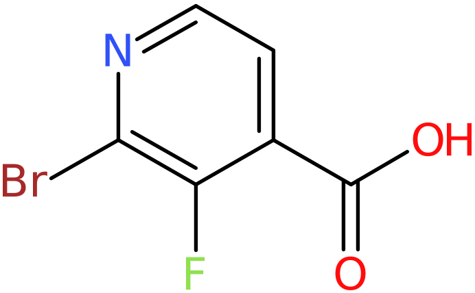 CAS: 1211530-89-0 | 2-Bromo-3-fluoroisonicotinic acid, >97%, NX17446