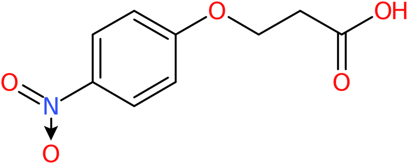 CAS: 10572-16-4 | 3-(4-Nitrophenoxy)propionic acid, >97%, NX12746