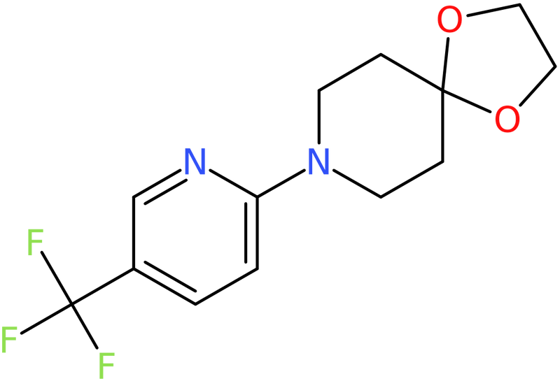 CAS: 942474-71-7 | 8-[5-(Trifluoromethyl)pyridin-2-yl]-1,4-dioxa-8-azaspiro[4.5]decane, NX70131