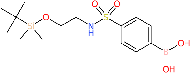 CAS: 913835-53-7 | 4-{N-[2-(tert-Butyldimethylsilyloxy)ethyl]sulphamoyl}benzeneboronic acid, >96%, NX68411