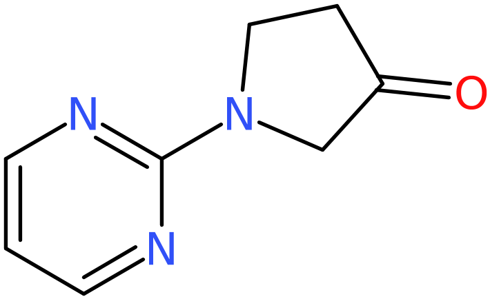 CAS: 956723-06-1 | 1-(2-Pyrimidinyl)-3-pyrrolidinone, NX70982