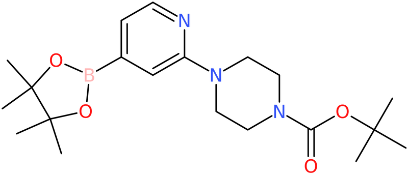 CAS: 936250-21-4 | 2-[4-(tert-Butoxycarbonyl)piperazin-1-yl]pyridine-4-boronic acid, pinacol ester, NX69704