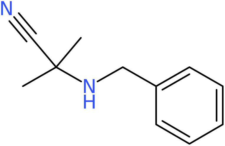 CAS: 99840-51-4 | 2-(Benzylamino)-2-methylpropanenitrile, NX71925