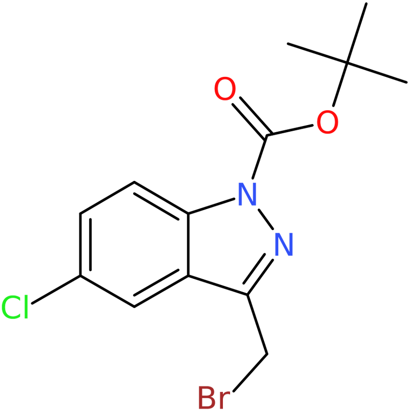 CAS: 944899-43-8 | tert-Butyl 3-(bromomethyl)-5-chloro-1H-indazole-1-carboxylate, NX70260