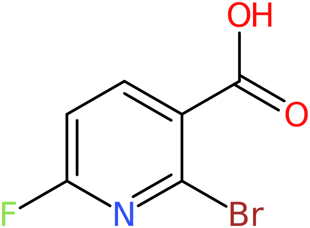 CAS: 1214332-31-6 | 2-Bromo-6-fluoro-nicotinic acid, >95%, NX17606