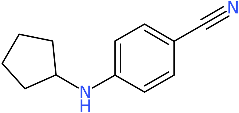 CAS: 1019512-92-5 | 4-(Cyclopentylamino)benzonitrile, >98%, NX11362