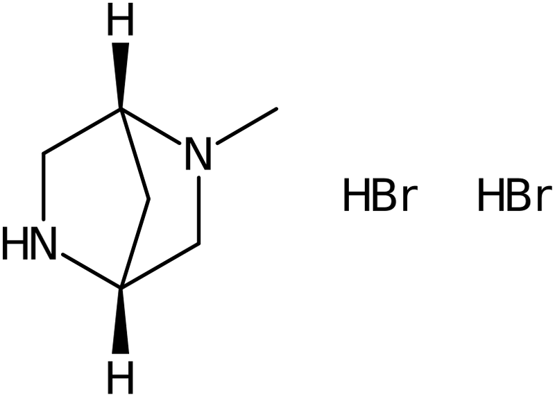 CAS: 125224-64-8 | (1R,4R)-2-Methyl-2,5-diazabicyclo[2.2.1]heptane dihydrobromide, >97%, NX19003