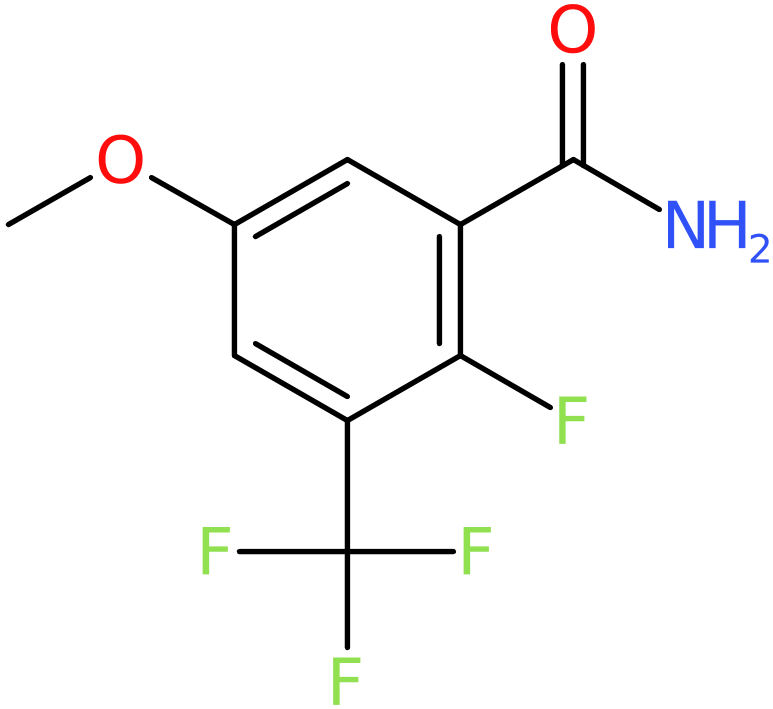 CAS: 1373920-76-3 | 2-Fluoro-5-methoxy-3-(trifluoromethyl)benzamide, >97%, NX22590