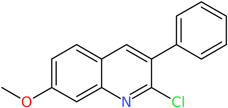 CAS: 85274-56-2 | 2-Chloro-7-methoxy-3-phenylquinoline, NX64181