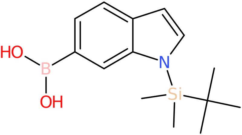 CAS: 913835-60-6 | 1-(tert-Butyldimethylsilyl)-1H-indol-6-ylboronic acid, >98%, NX68418