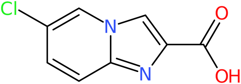 CAS: 182181-19-7 | 6-Chloroimidazo[1,2-a]pyridine-2-carboxylic acid, NX30544