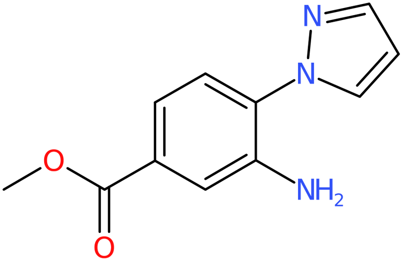 Methyl 3-amino-4-(1H-pyrazol-1-yl)benzoate, NX73810