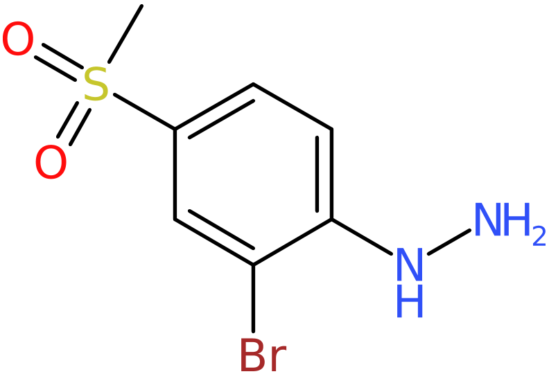 CAS: 849035-73-0 | 2-Bromo-4-(methylsulphonyl)phenylhydrazine, >95%, NX63669