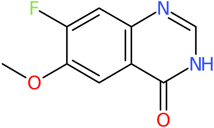 CAS: 869475-52-5 | 7-Fluoro-6-methoxy-3H-quinazolin-4-one, >96%, NX65038