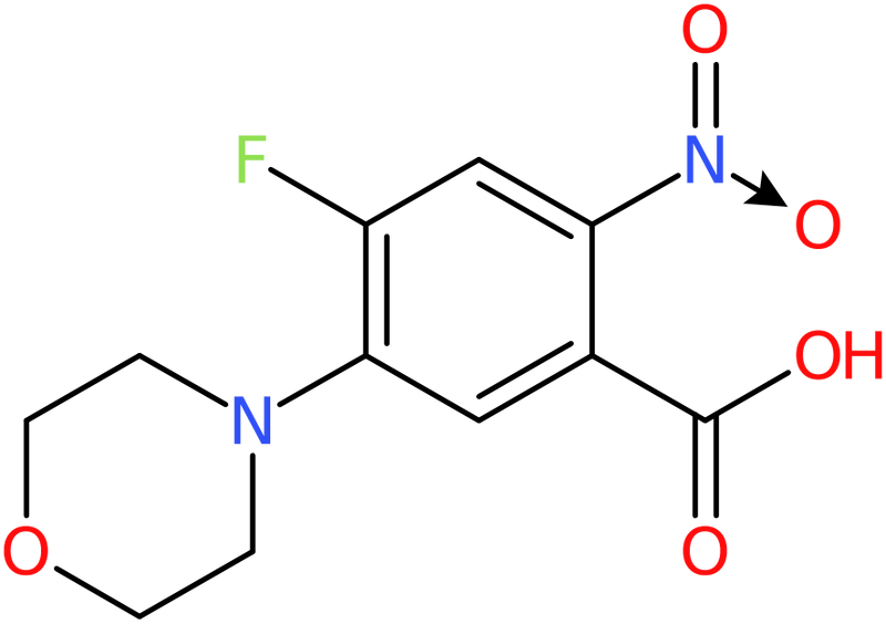 CAS: 1033778-62-9 | 4-Fluoro-5-morpholino-2-nitrobenzoic acid, NX11931