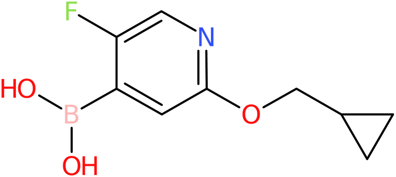 CAS: 2096334-21-1 | 2-(Cyclopropylmethoxy)-5-fluoropyridine-4-boronic acid, NX33960