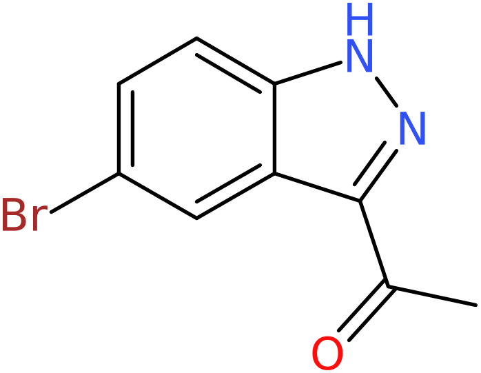 CAS: 886363-74-2 | 3-Acetyl-5-bromo-1H-indazole, >96%, NX66616