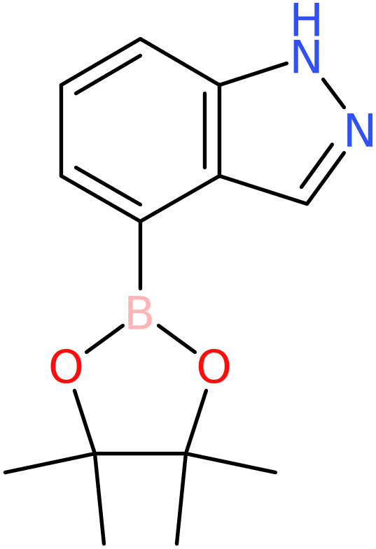 CAS: 885618-33-7 | 4-(4,4,5,5-Tetramethyl-1,3,2-dioxaborolan-2-yl)-1H-indazole, NX66403