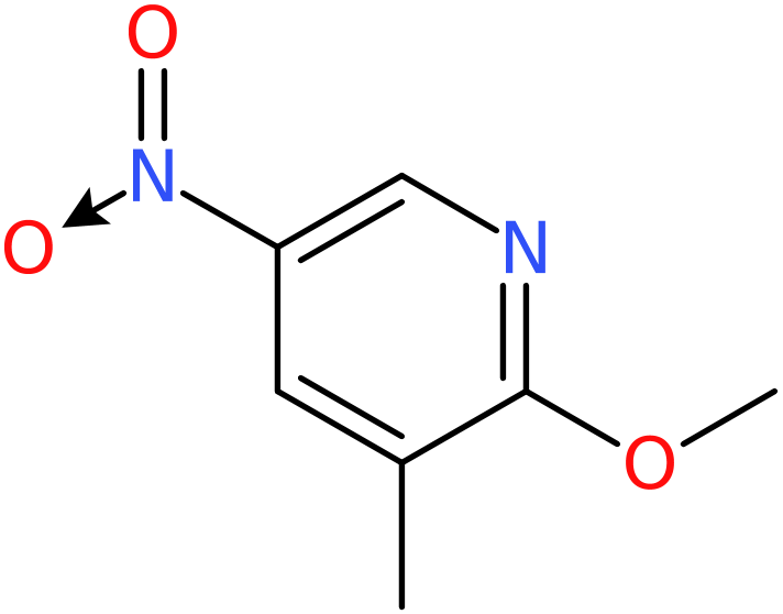 CAS: 89694-10-0 | 2-Methoxy-3-methyl-5-nitropyridine, >98%, NX67517