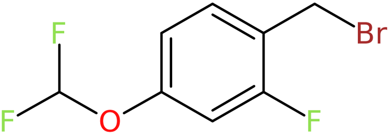 CAS: 1017779-33-7 | 4-(Difluoromethoxy)-2-fluorobenzyl bromide, >97%, NX11198