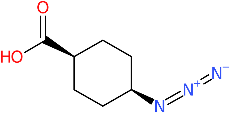 CAS: 863222-21-3 | cis-4-azidocyclohexanecarboxylic acid, >99%, NX64686