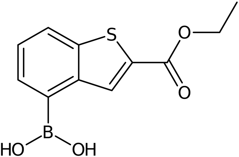 CAS: 2377611-46-4 | 2-(Ethoxycarbonyl)-1-benzothiophene-4-boronic acid, >98%, NX36579