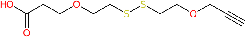 Propargyl-PEG1-SS-PEG1-acid, NX72547