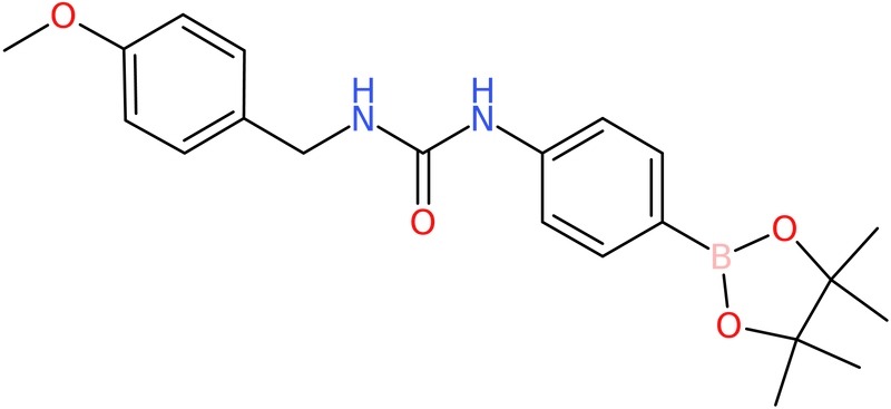 CAS: 874298-21-2 | 4-{[(4-Methoxybenzyl)carbamoyl]amino}benzeneboronic acid, pinacol ester, >98%, NX65559