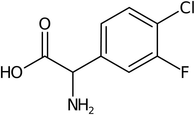 CAS: 1039338-62-9 | 4-Chloro-3-fluoro-DL-phenylglycine, NX12101