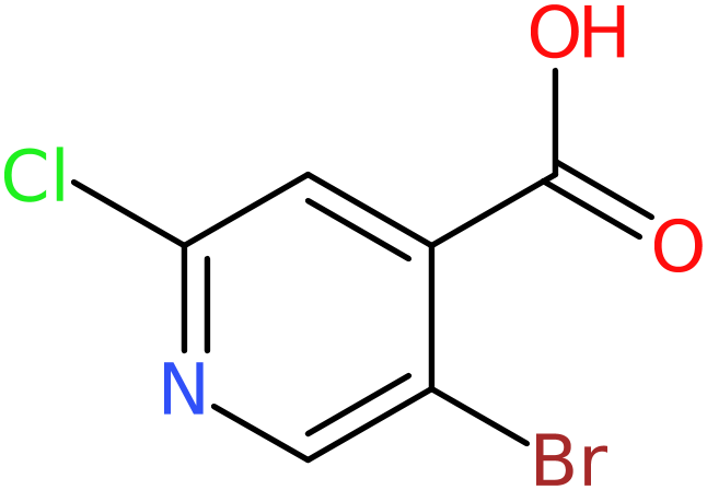 CAS: 886365-31-7 | 5-Bromo-2-chloroisonicotinic acid, >97%, NX66624